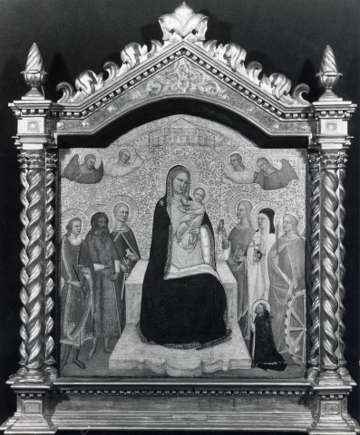 A. C. Cooper — Niccolò di Tommaso - sec. XIV - Madonna con Bambino in trono e santi — insieme